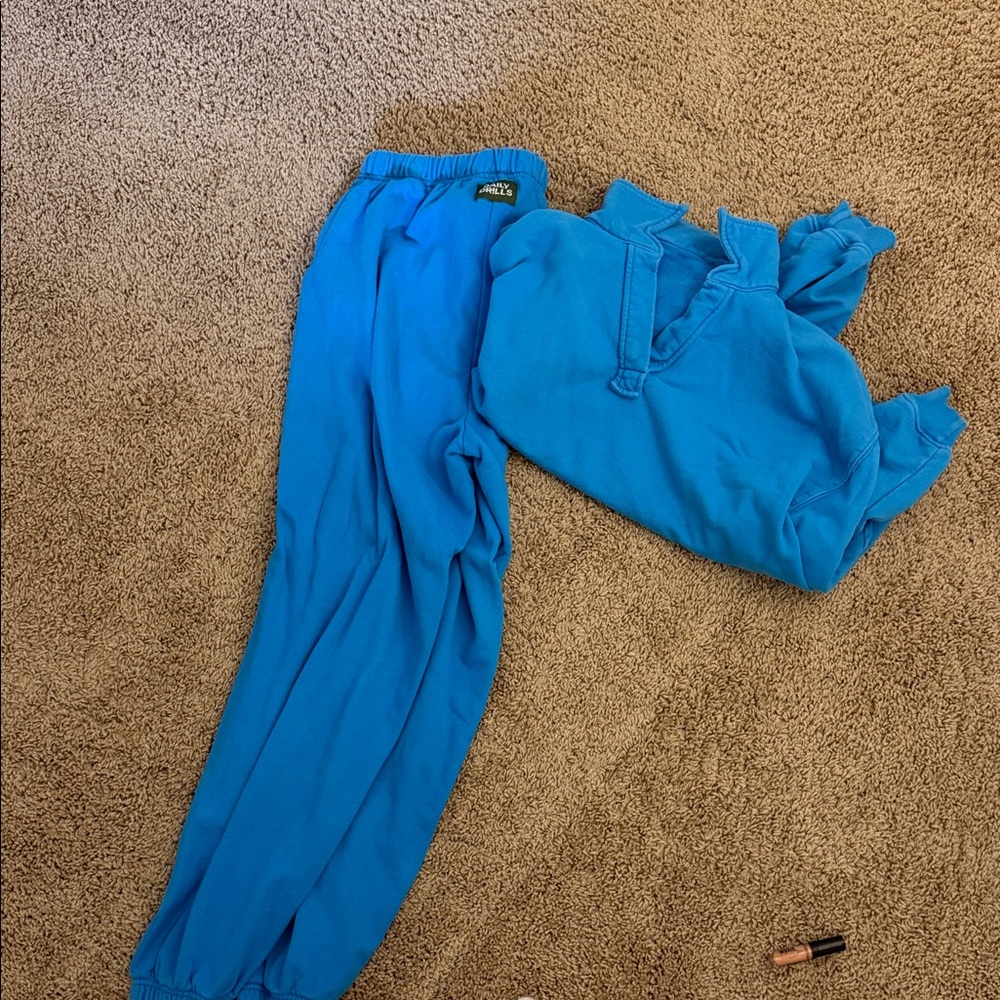 Daily drills Blue Sweatshirt and Joggers Set M/L